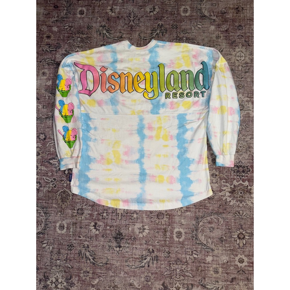 Disneyland Resort Spirit Jersey Disney‎ Eats Shaved Ice Tie Dye Shirt Adults M